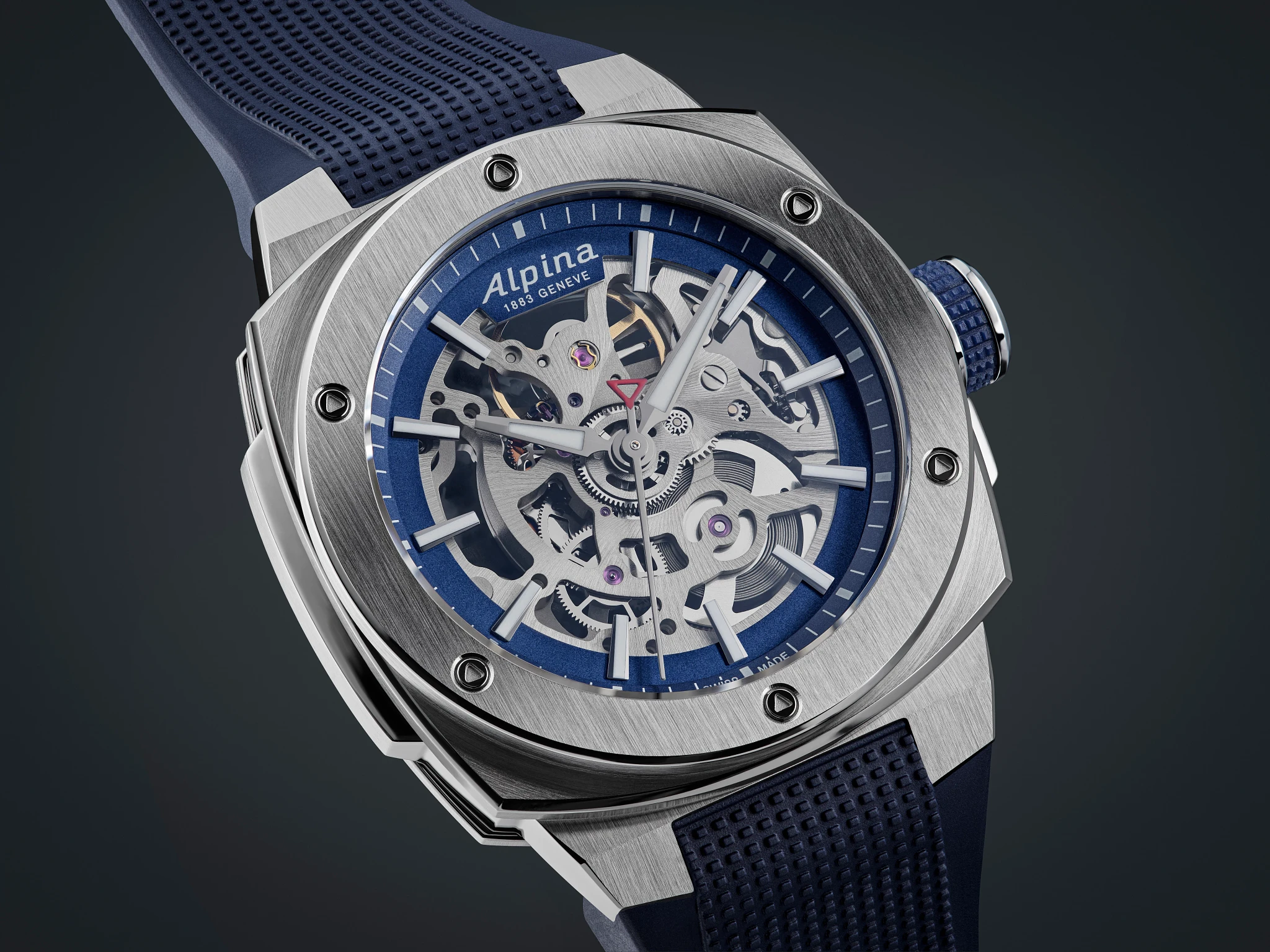 Extreme Skeleton Automatic Watch AL-520NSKT3AE6 | Alpina Watches US